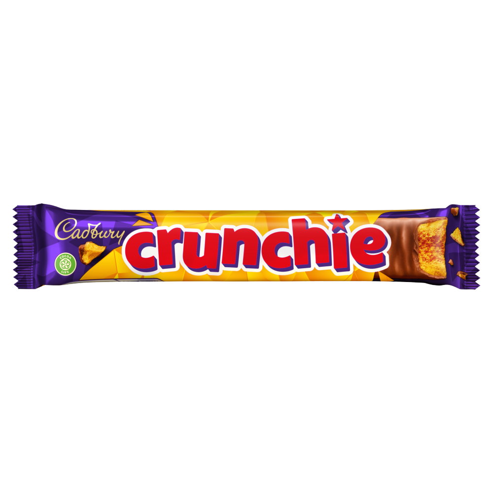 Cadbury Crunchie Chocolate Bar 40g