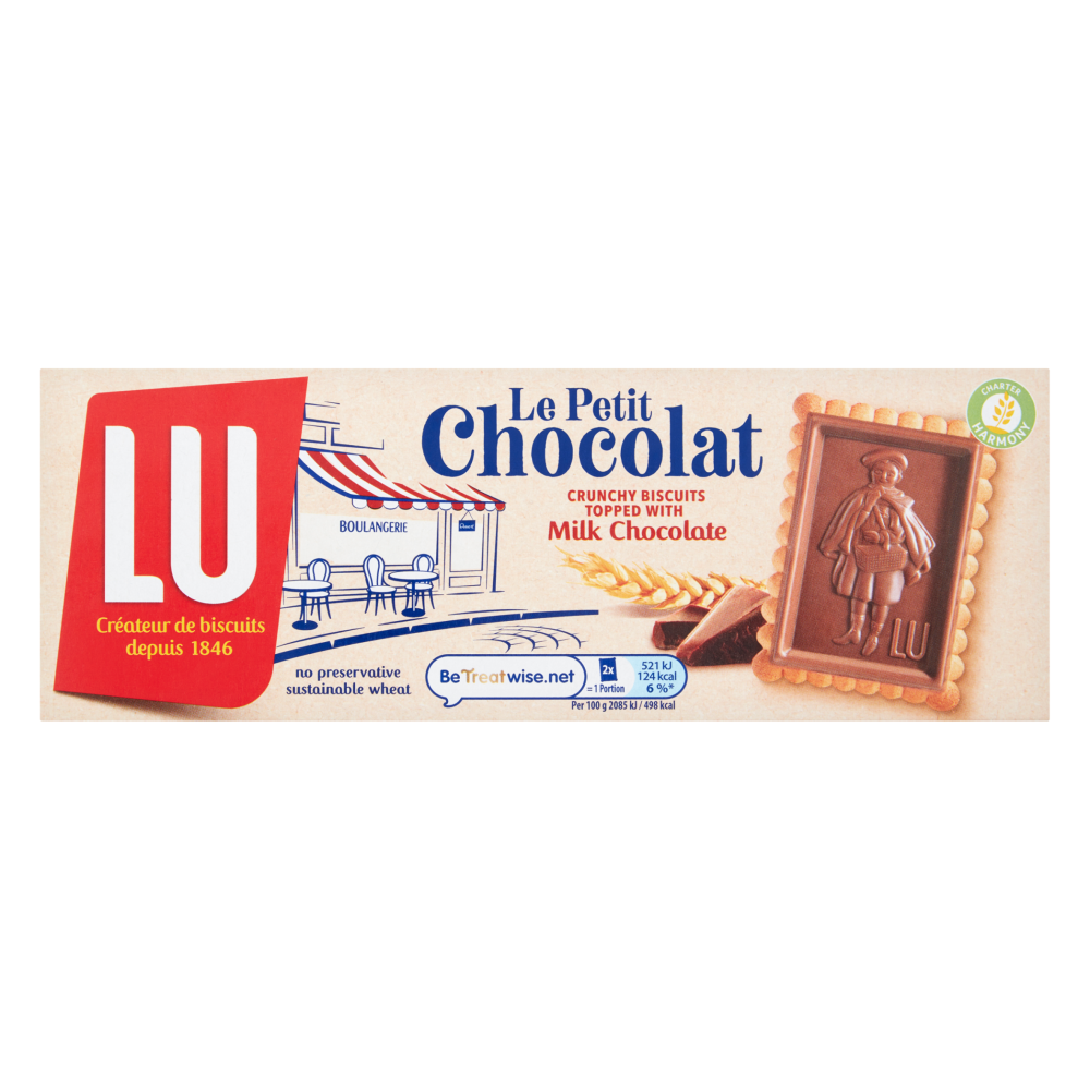 LU Le Petit Chocolat Chocolate Biscuits 100g