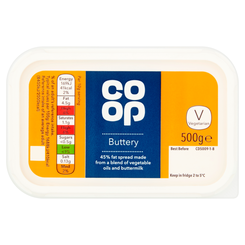 Co-op Buttery Spread 500g