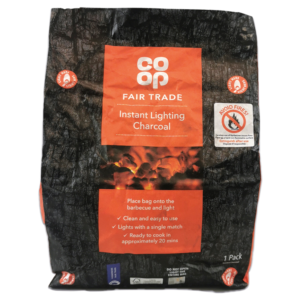 Co-op Fair Trade Instant Lighting Charcoal 1 Pack