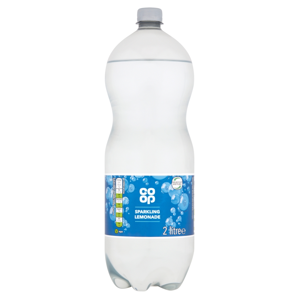 Co-op Sparkling Lemonade 2 Litre