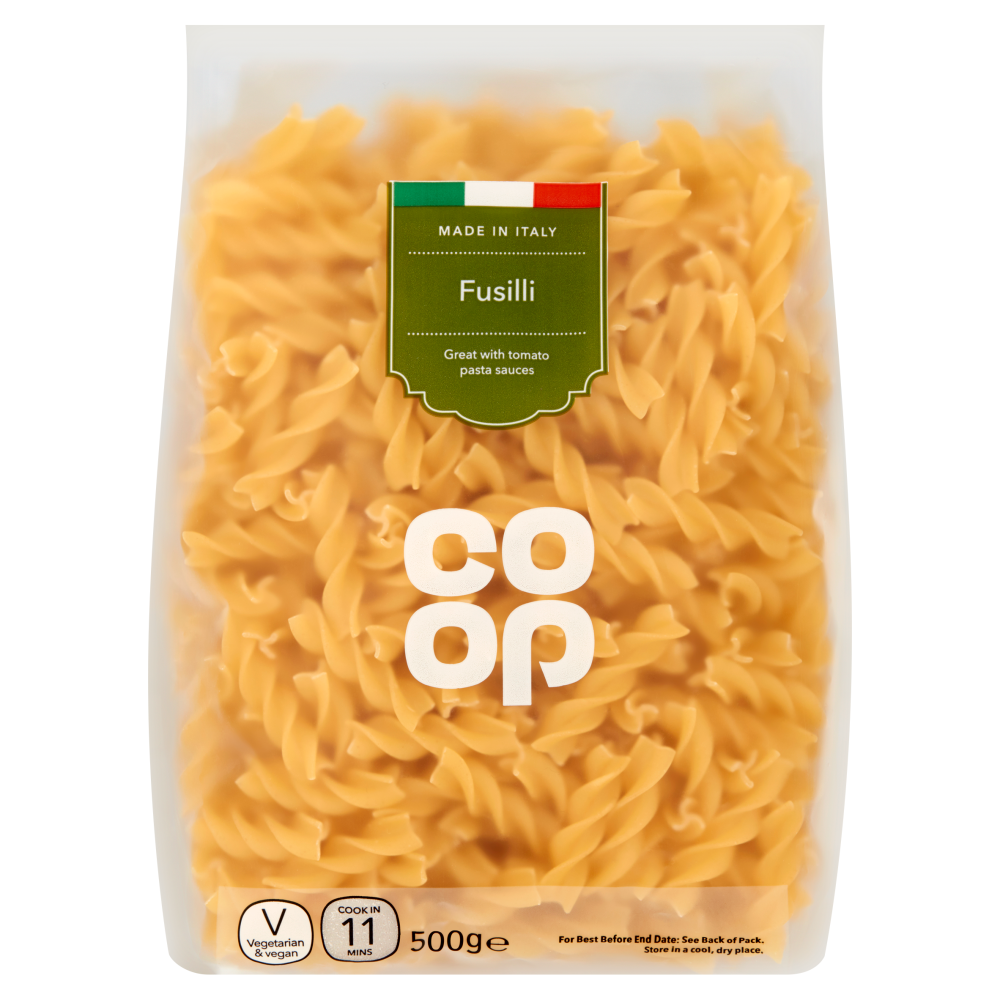 Co-op Italian Menu Fusilli 500g