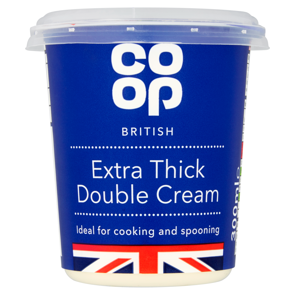 Co-op British Milk Extra Thick Double Cream 300ml