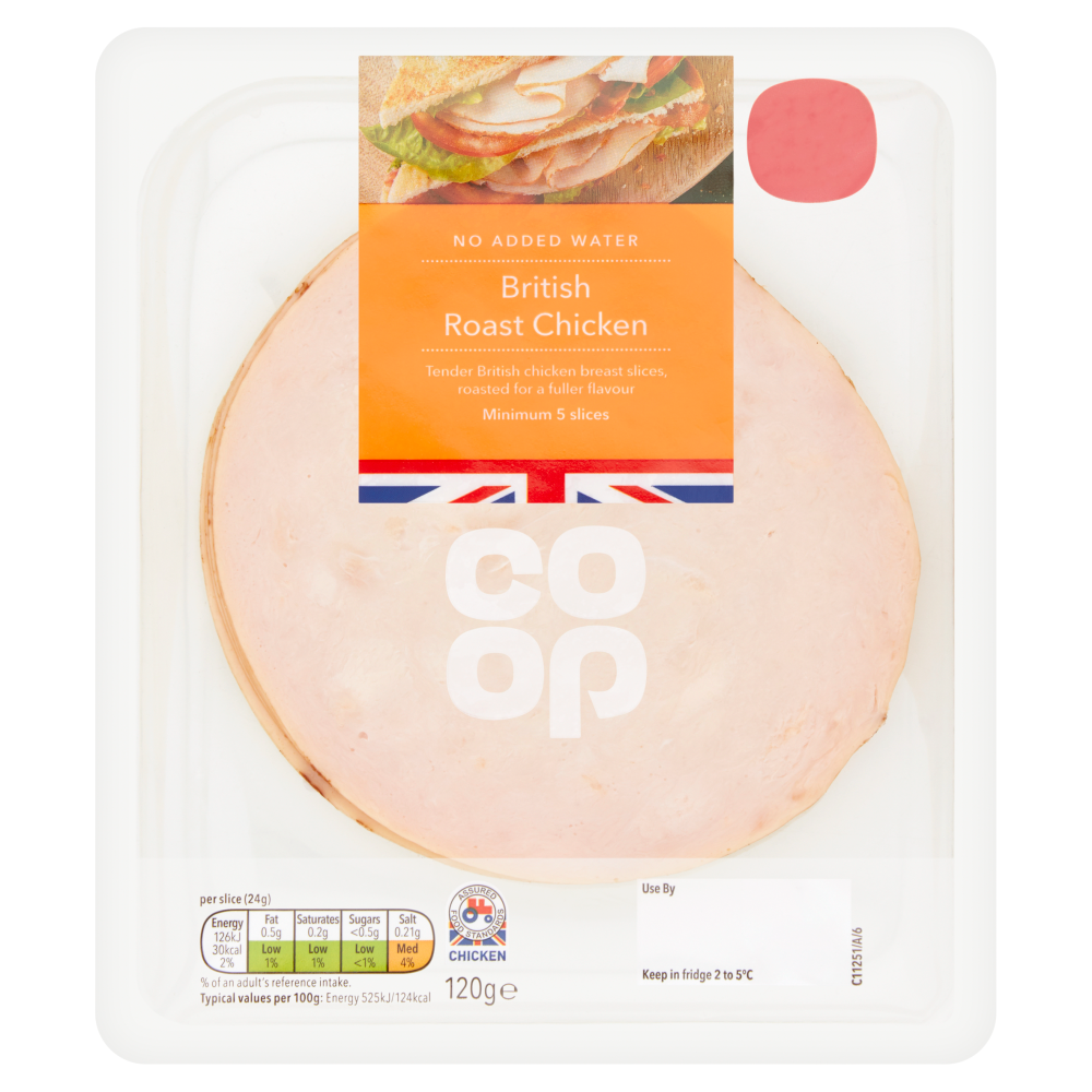 Co-op Roast Chicken Breast 120g
