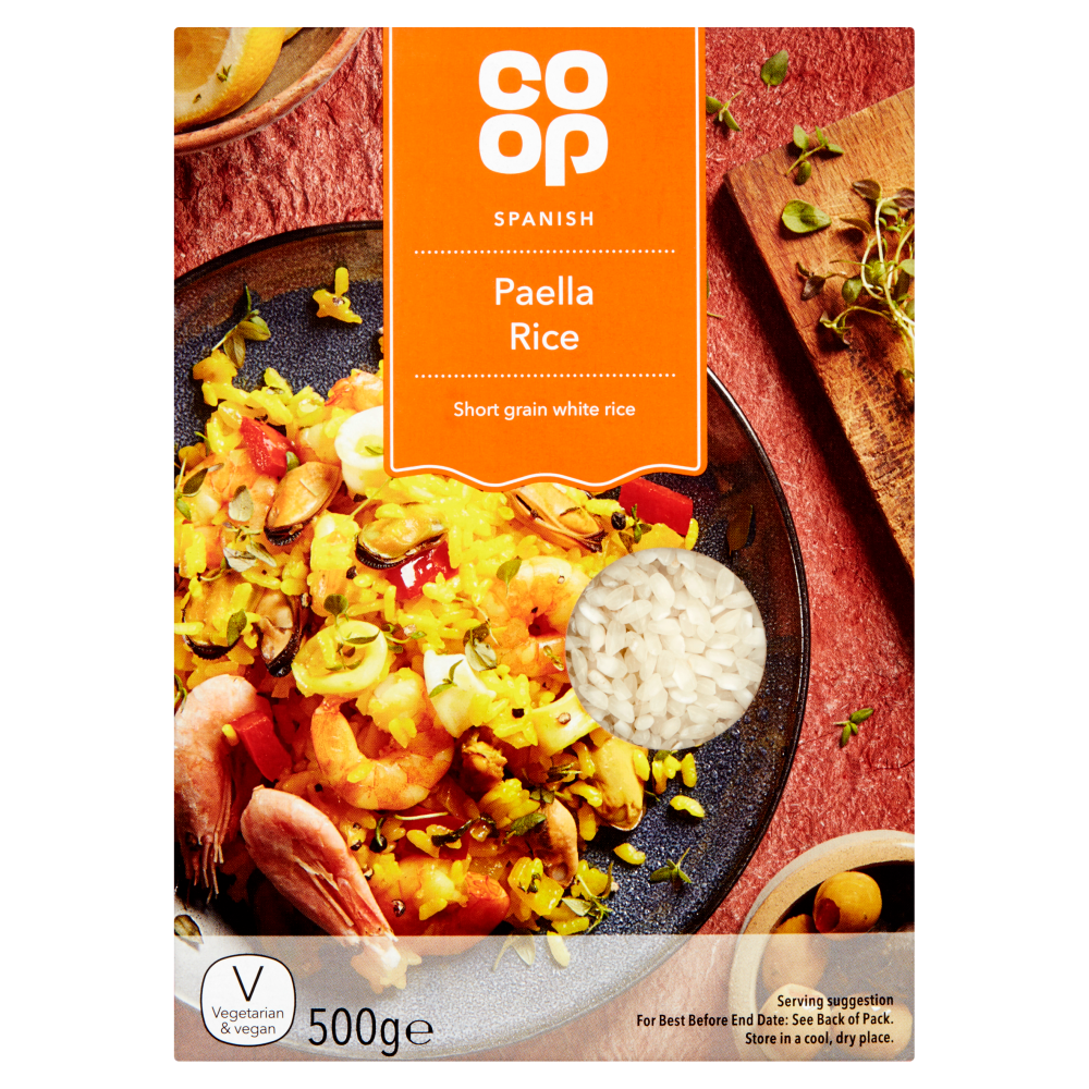 Co-op Spanish Paella Rice 500g