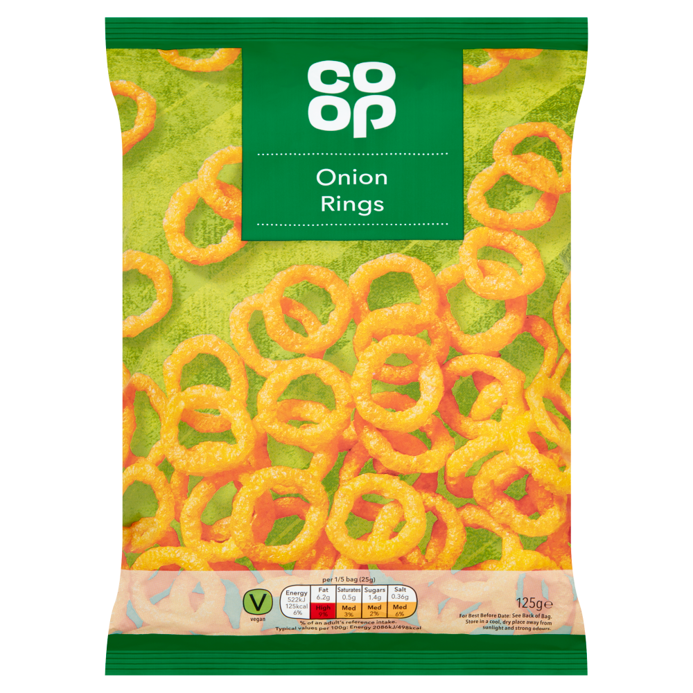 Co-op Onion Rings 125g