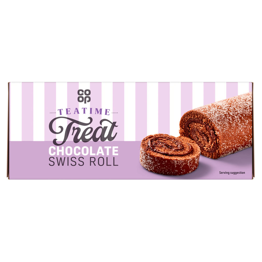 Co-op Teatime Treat Chocolate Swiss Roll