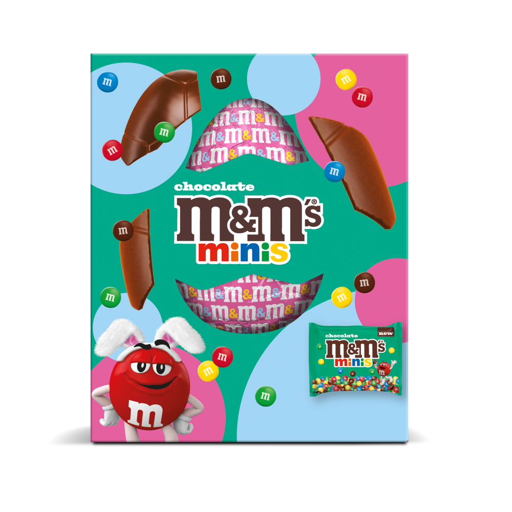 M&M's Minis Milk Chocolate Medium Easter Egg 97g