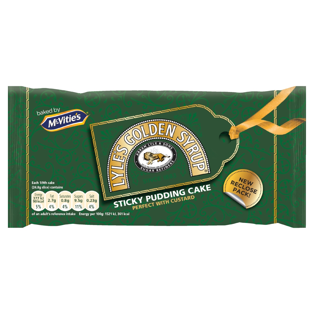 McVitie's Lyle's Golden Syrup Pudding Cake 224g