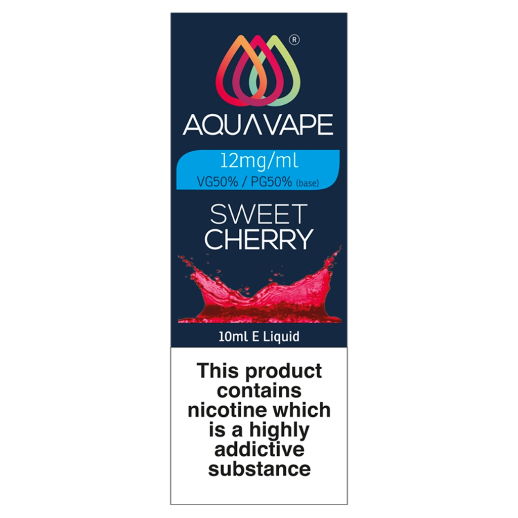 Aqua Vape Sweet Cherry 12mg/10ml