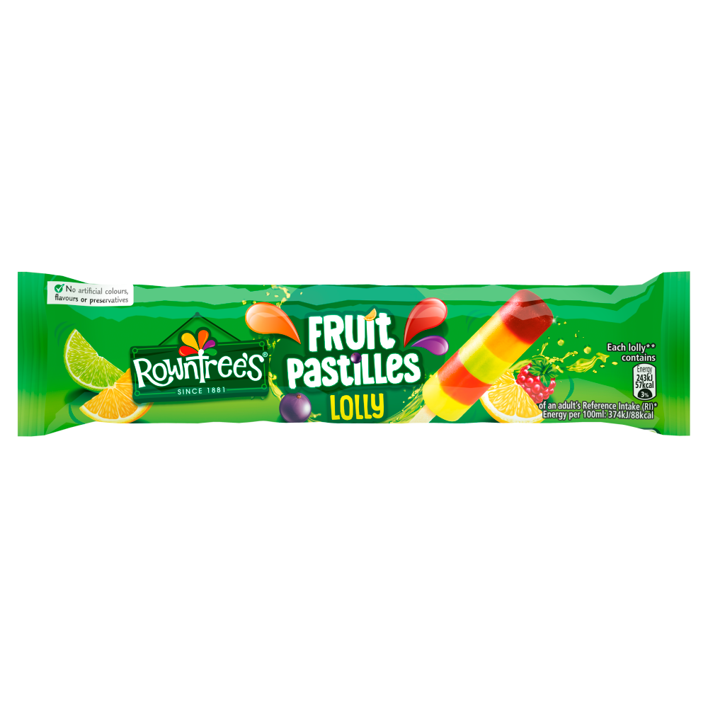 Rowntree's Fruit Pastilles Ice Lollies 65ml