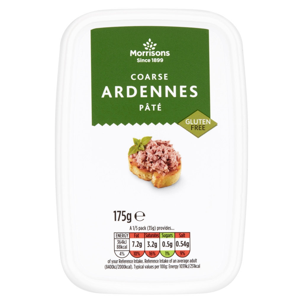 Morrisons Coarse Ardennes Pâté 175g