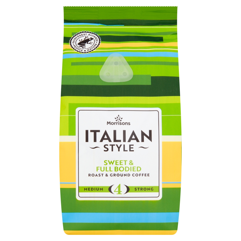 Morrrisons Italian Style Roast & Ground Coffee 227g