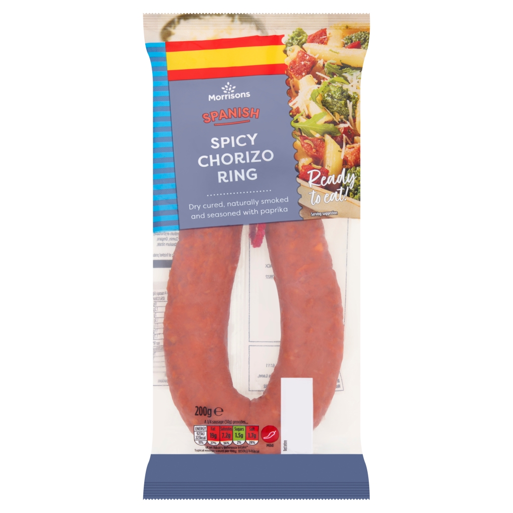 Morrisons Spanish Spicy Chorizo Ring 200g