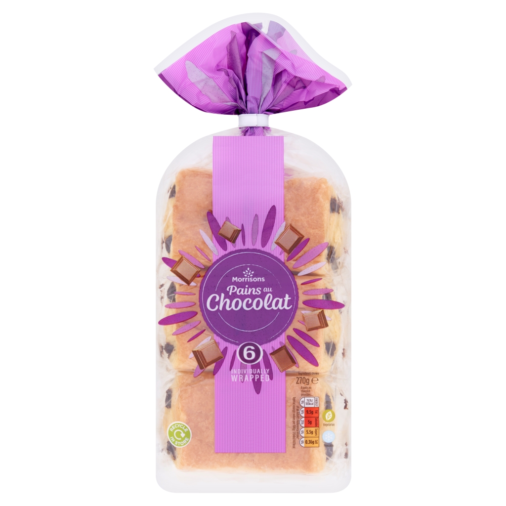 Morrisons 6 Pains au Chocolat 270g