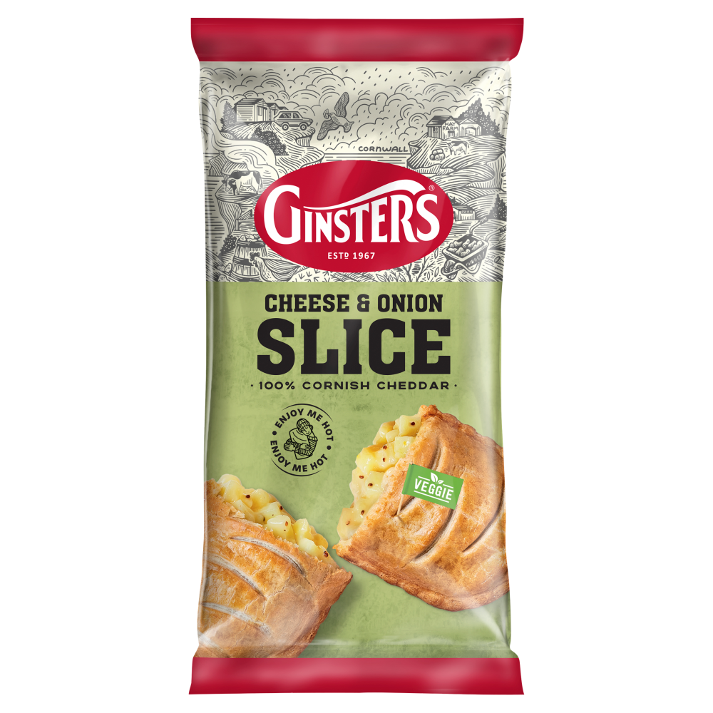 Ginsters Cheese & Onion Slice 170g
