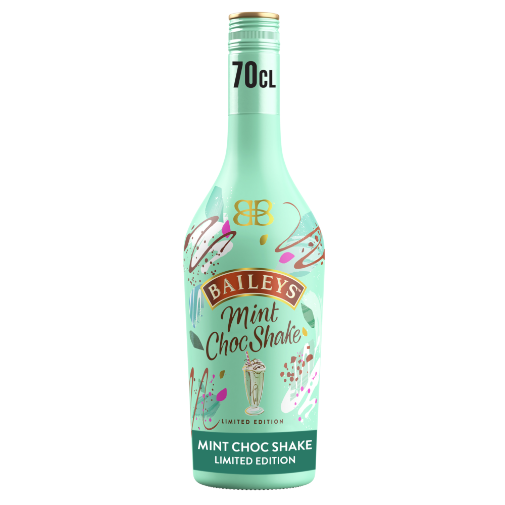 Baileys Mint Choc Shake Irish Cream Liqueur 17% vol 70cl
