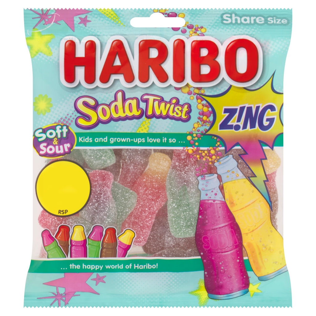HARIBO Soda Twist Zing 160g