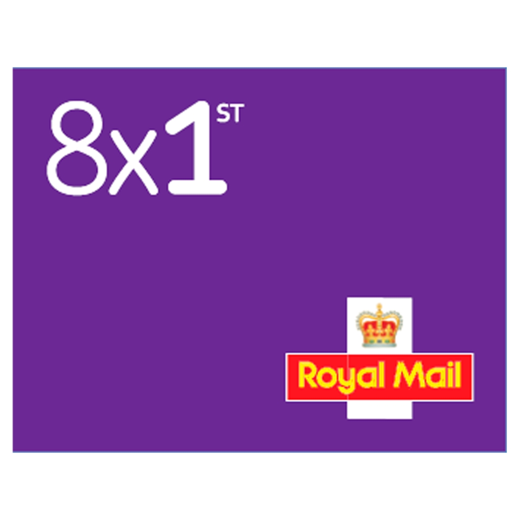 Royal Mail 1st Class Stamps 8s