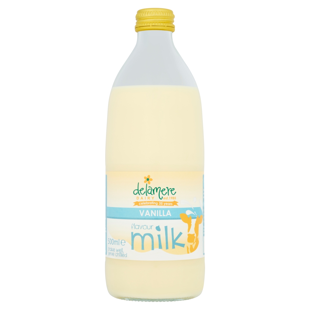Delamere Dairy Vanilla Flavour Milk 500ml