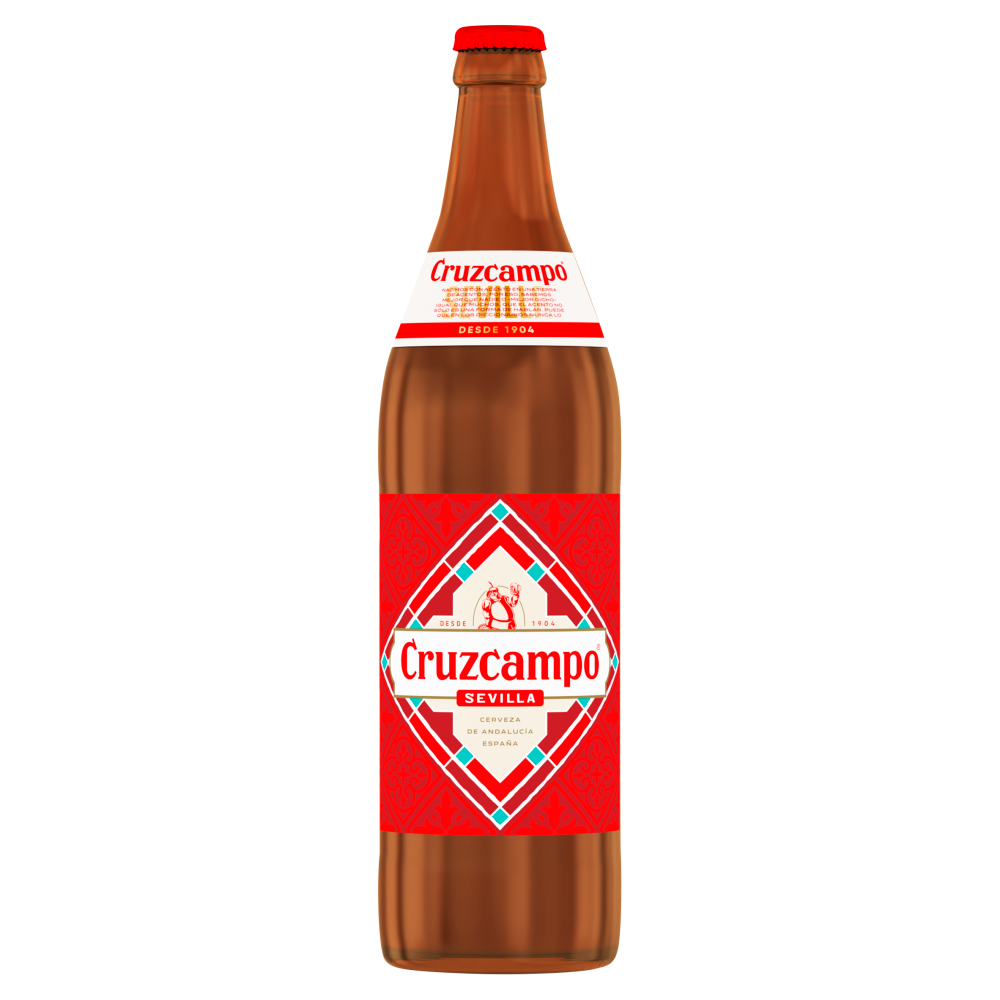 Cruzcampo Sevilla Beer Bottle 660ml