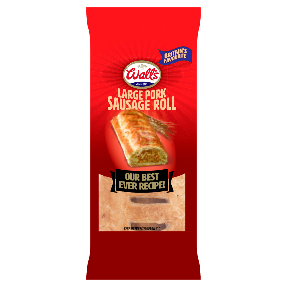 Wall's Large Pork Sausage Roll 100g