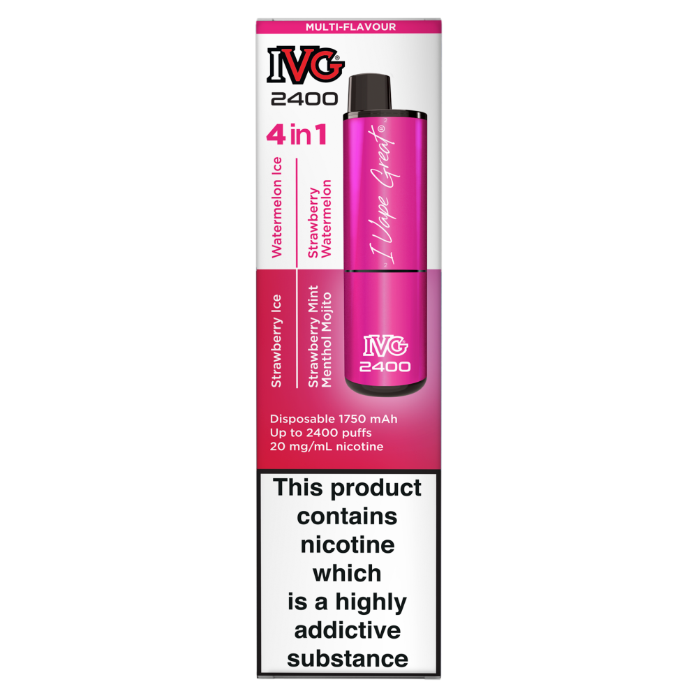 IVG 2400 4 in 1 Pink Edition