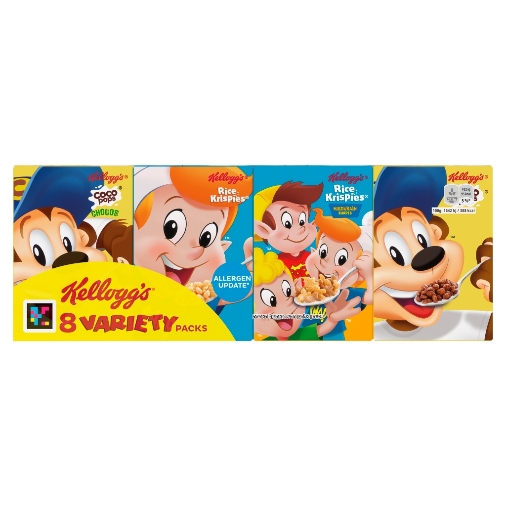 Kellogg's 8 Variety Packs 196g
