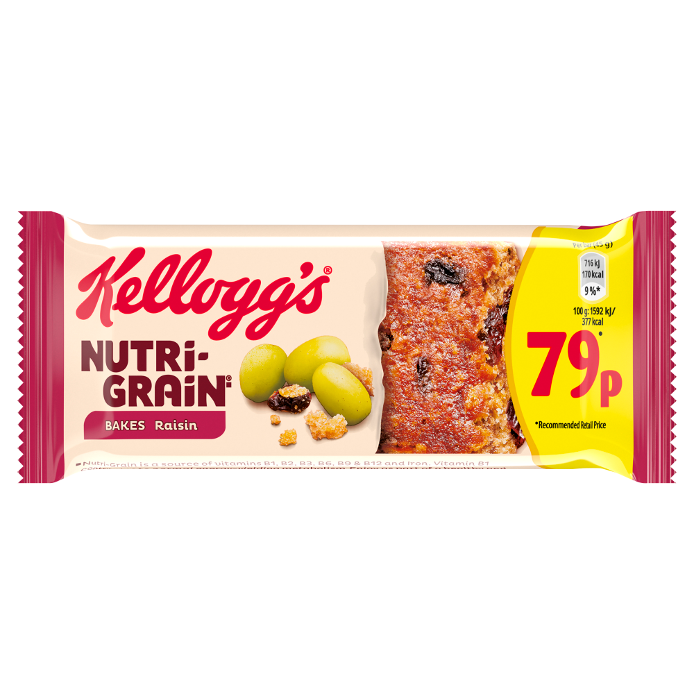 Kellogg's Nutri-Grain Bakes Raisin 45g