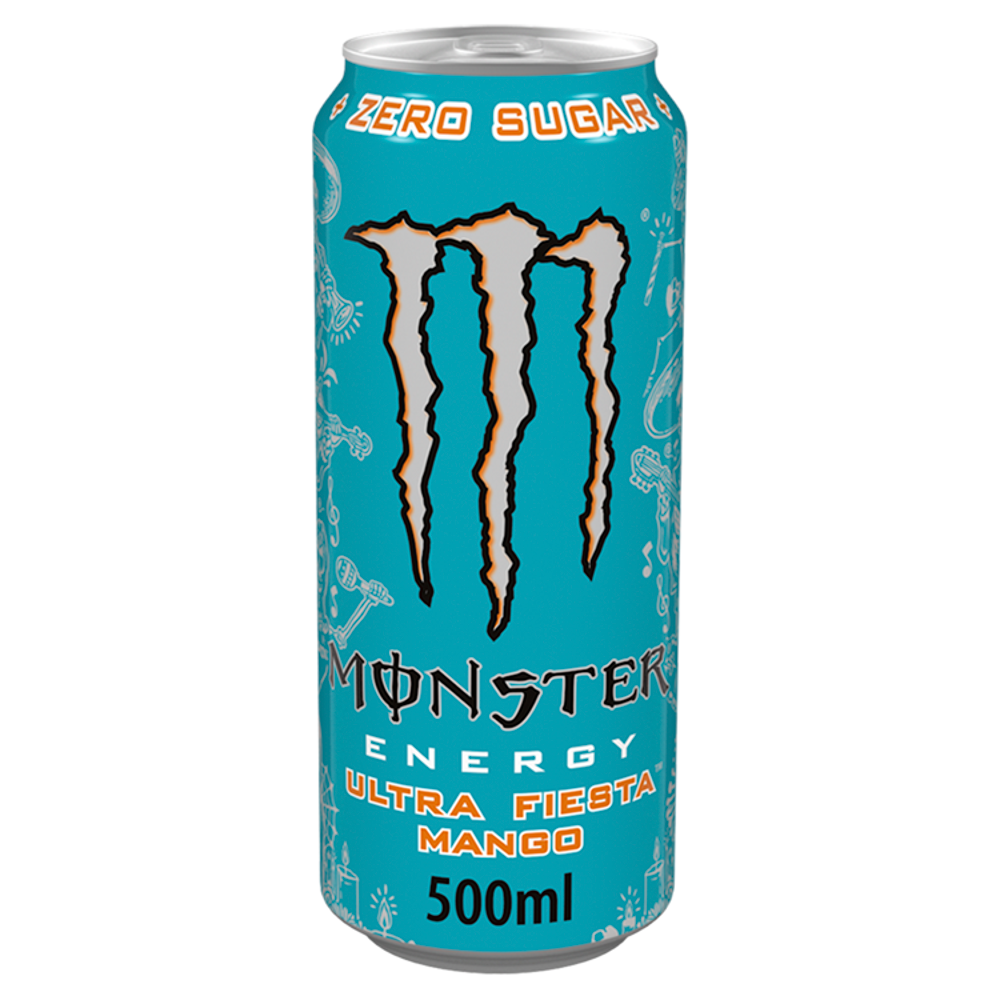Monster Energy Drink Ultra Fiesta Mango Zero Sugar 500ml