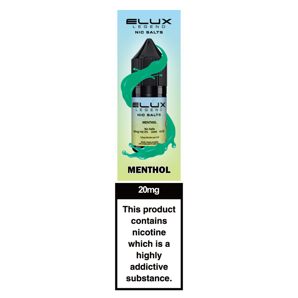 Elux Legend Nic Salts Menthol 20mg