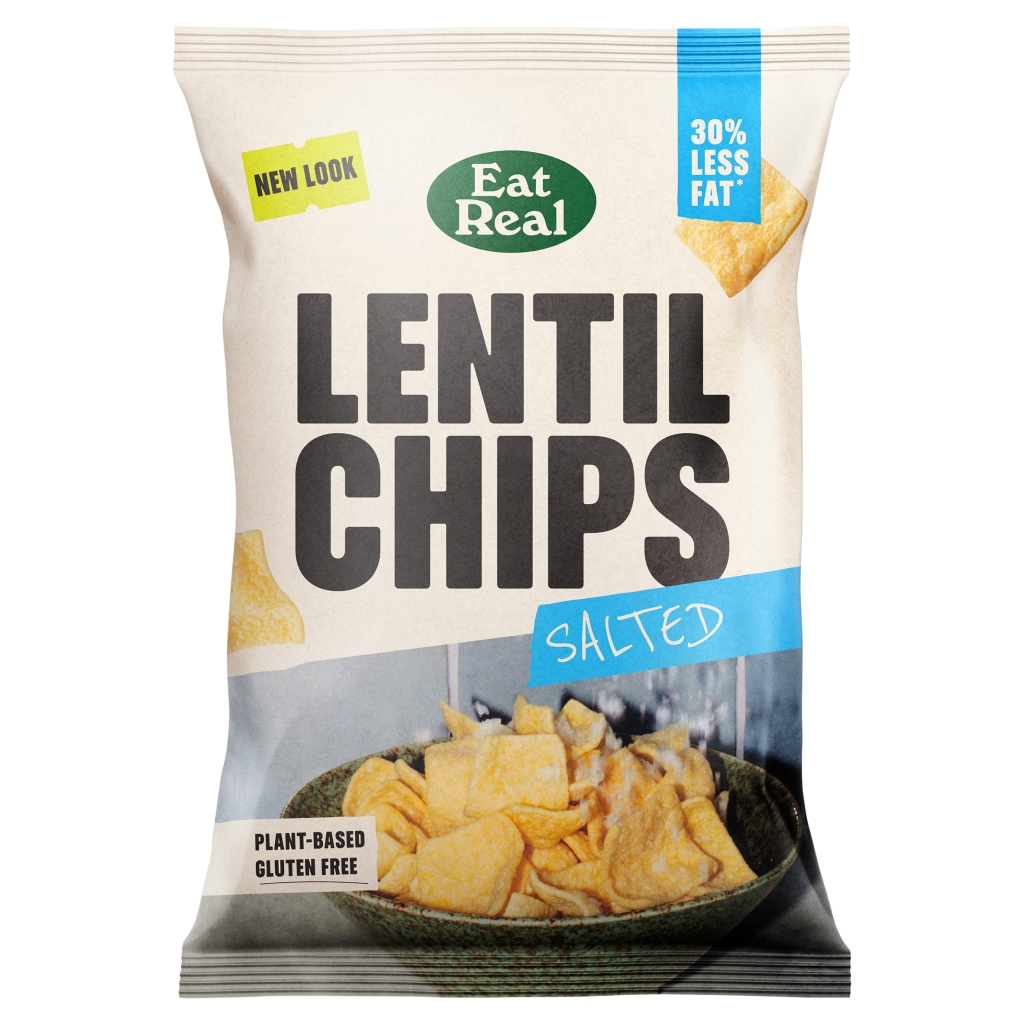 LENTIL CHIPS SEA SALT