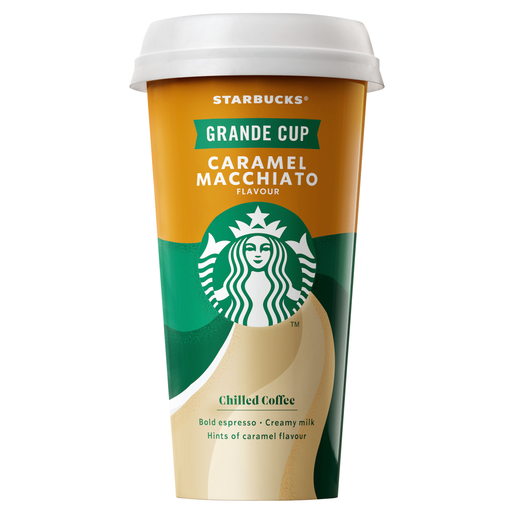 Starbucks Caramel Macchiato Flavour Chilled Coffee 330ml