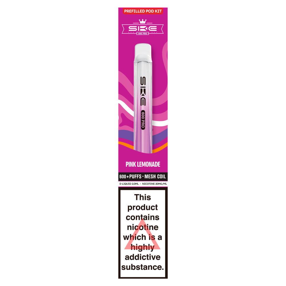 SKE 600 Pro Pink Lemonade Prefilled Pod Kit 20mg/ml