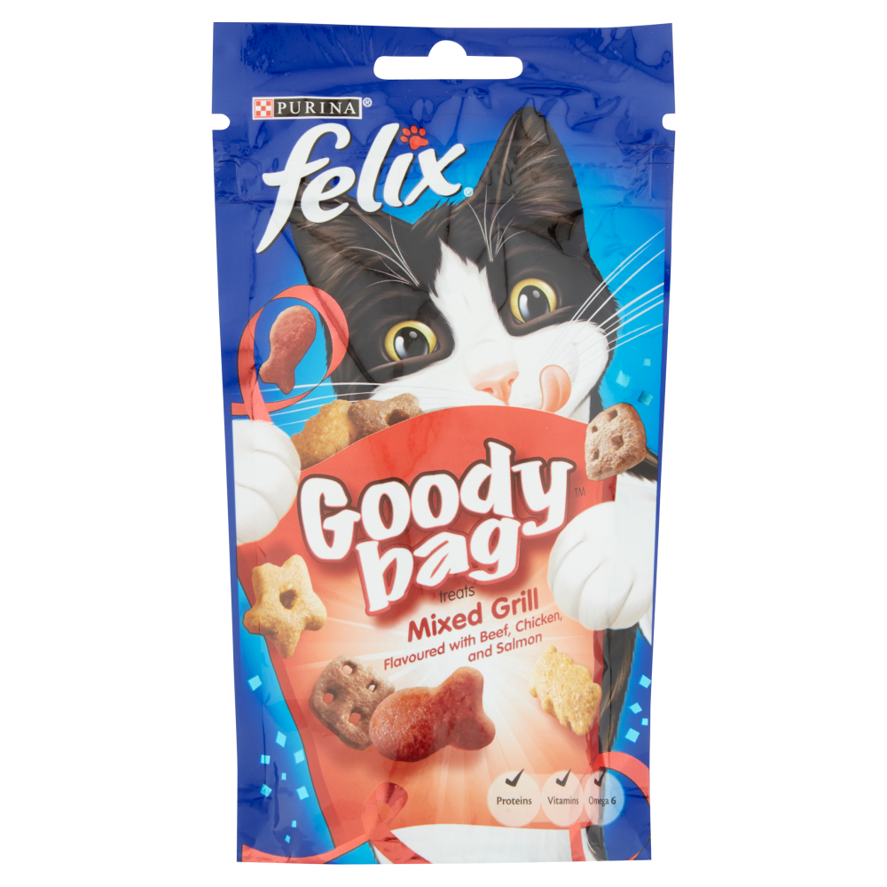 Felix Goody Bag Treats Mixed Grill 60g