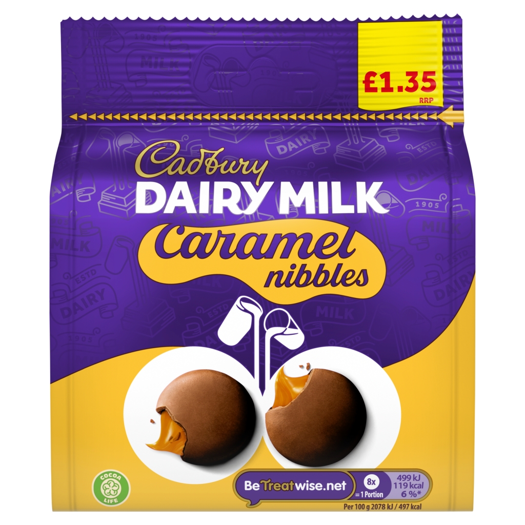 Cadbury Dairy Milk Caramel Nibbles 85g