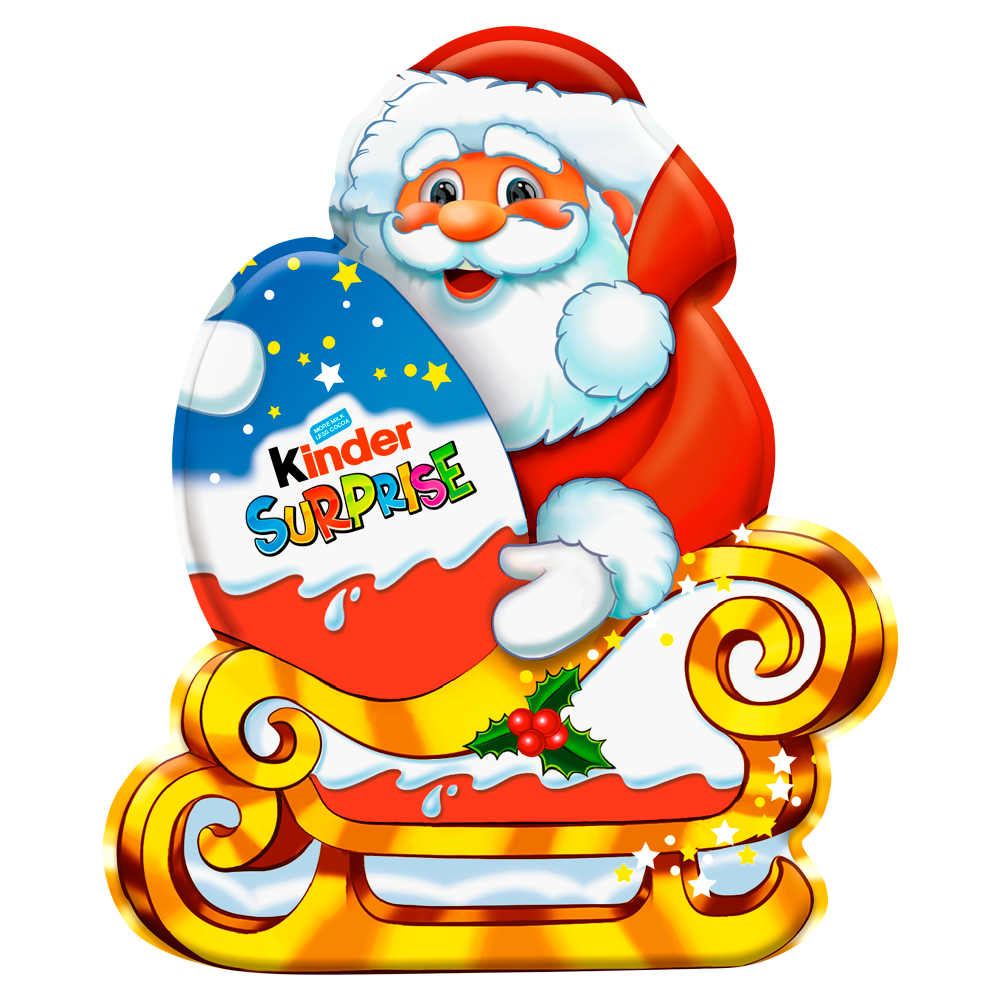 Kinder Surprise Chocolate Santa Figure 75g