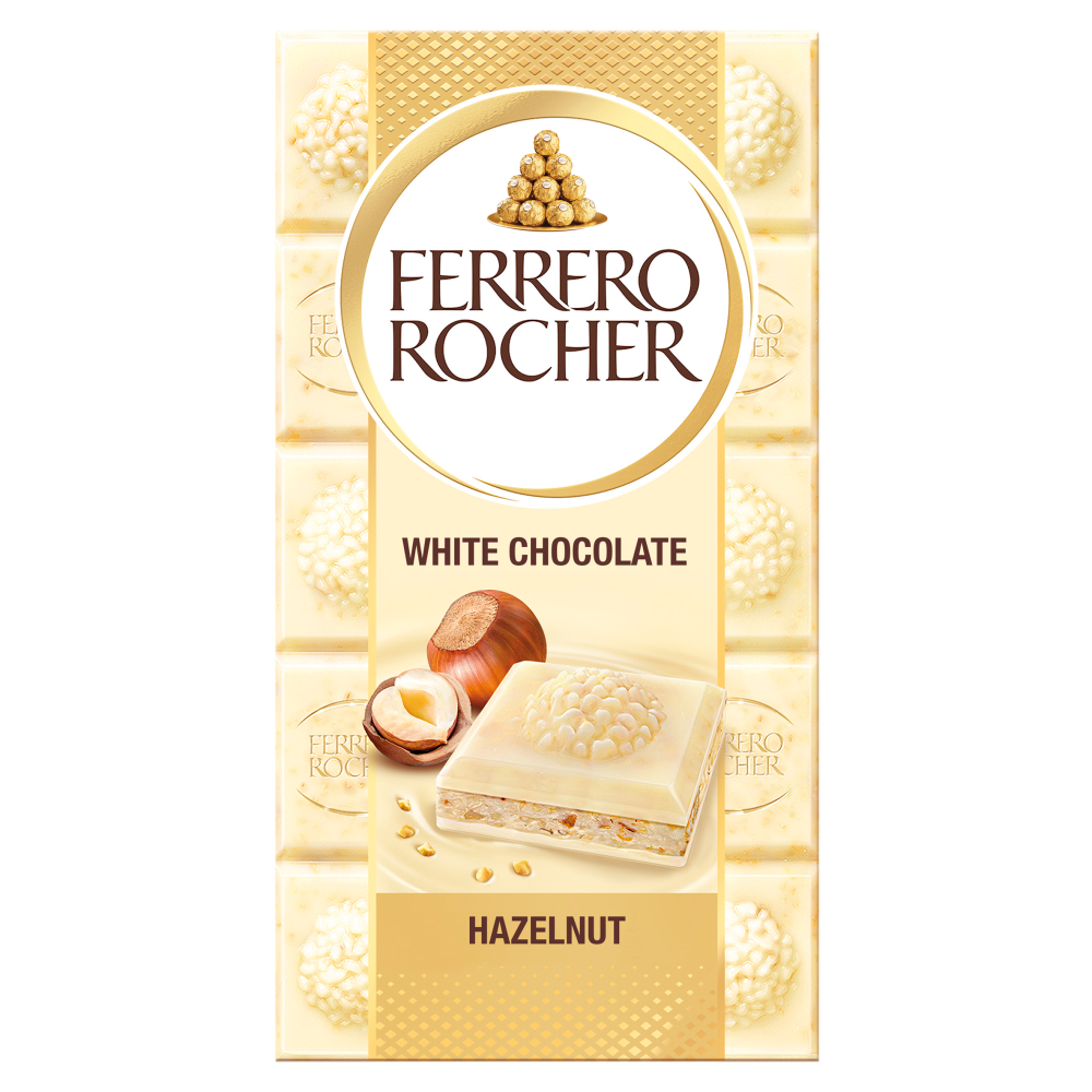Ferrero Rocher White Chocolate Hazelnut 90g