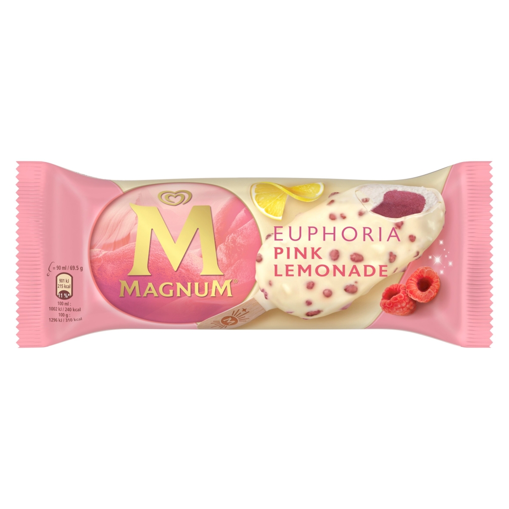 Magnum  Ice Cream Stick Euphoria Pink Lemonade 90 ml 