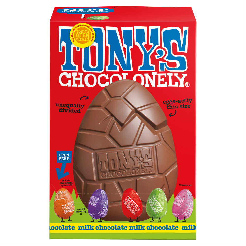 Tony's Chocolonely Milk Chocolate 242g