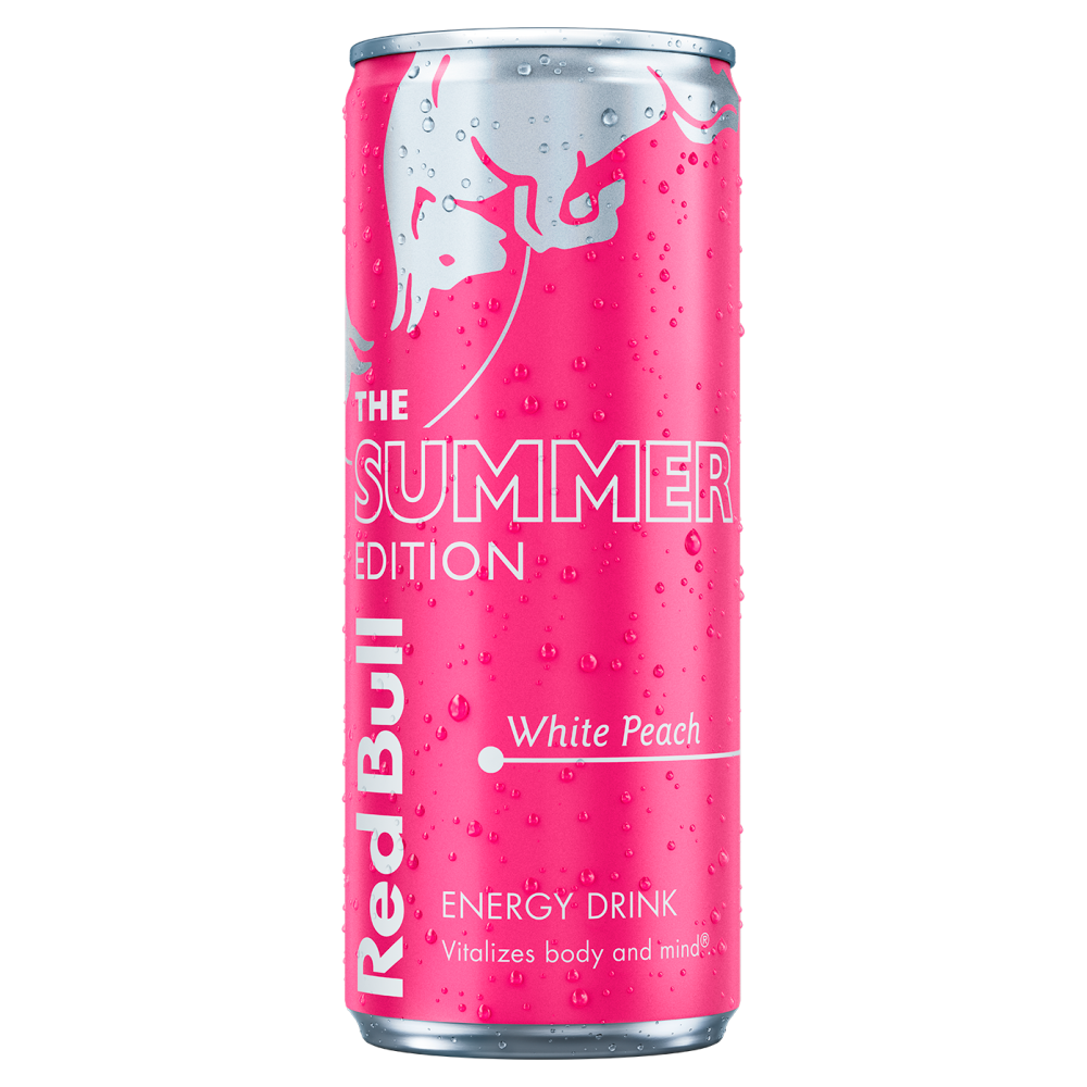 Red Bull The Peach Edition White Peach Energy Drink 250ml