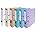 Exacompta Prem'Touch PVC Lever Arch File, 2 Ring, 70 mm spine, A4 - Black