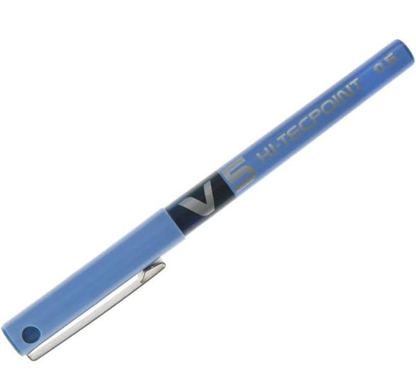 Pilot Hi-Tecpoint V5 - Rollerball pen - blue - 0.5 mm - extra fine