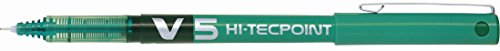 Pilot Hi-Tecpoint V5 - Rollerball pen - green - 0.5 mm - extra fine