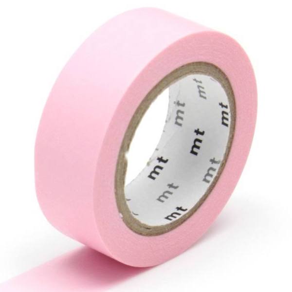 MT 1P Basic Color Rose Pink Washi Tape
