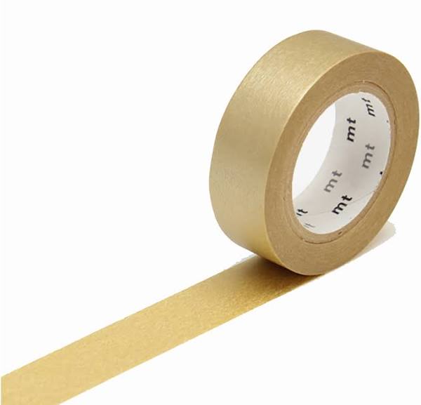 MT Matt Gold Washi Tape