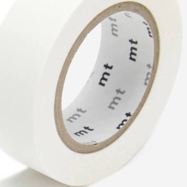 MT Matt White Washi Tape