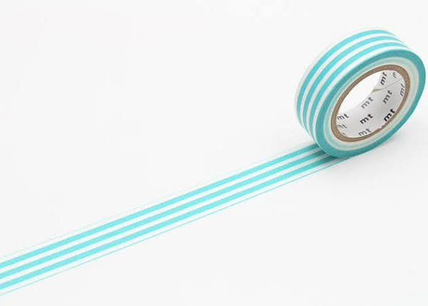 MT Washi Masking Tape 15mm x 10m Border Soda