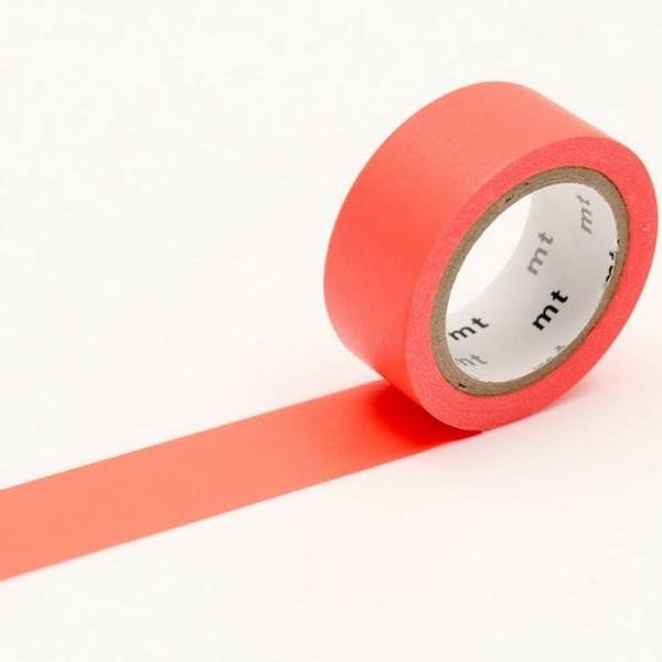MT Fab Fluorescent Red Washi Tape | Fox and Star