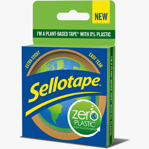 Sellotape Zero Plastic Eco-Tape 24mm x 30m